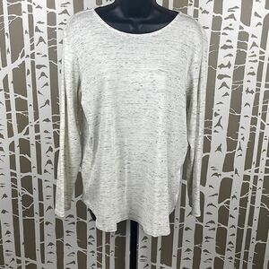 J. Jill Pure Jill Shirttail Tee  sz M